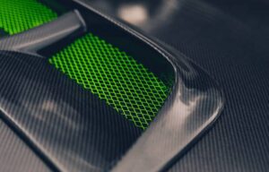 scratch-resistant carbon fiber spoiler